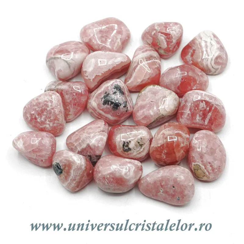 Rodocrozit piatra rulata Rodocrozit piatra rulata