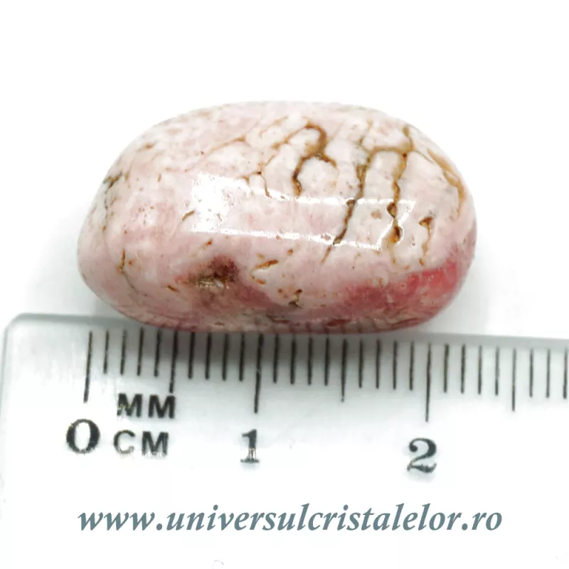Rodocrozit piatra rulata Rodocrozit piatra rulata