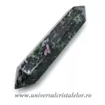 Bagheta dublu varf rubin in zoisit