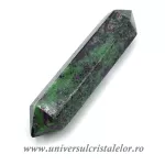 Bagheta dublu varf rubin in zoisit