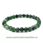 Bratara rubin in zoisit 6.5 mm