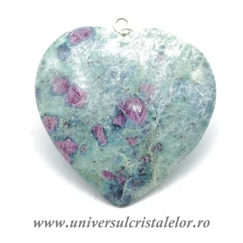 Pandantiv rubin in zoisit