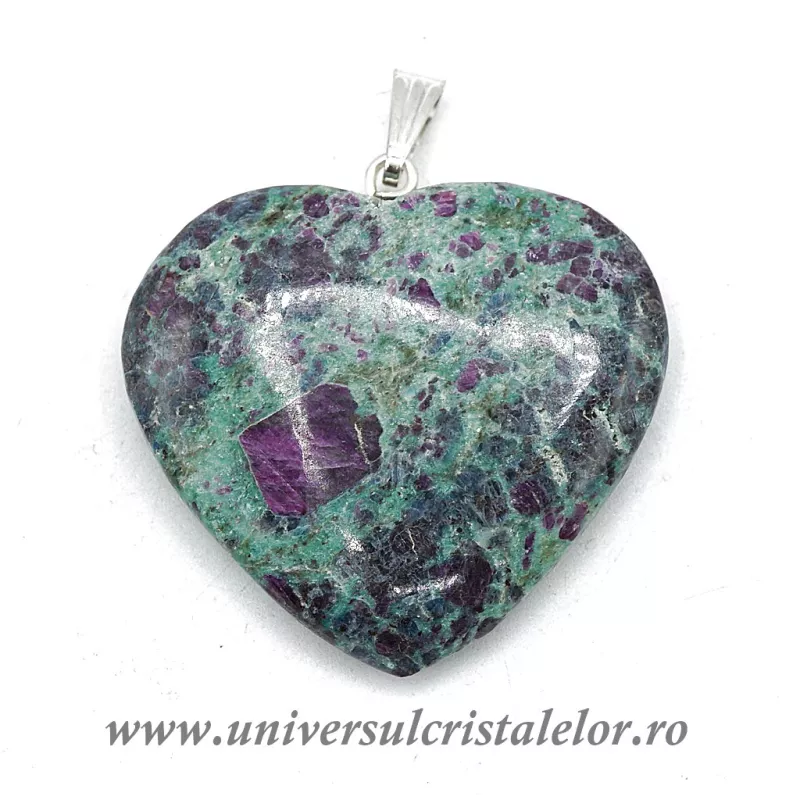 Pandantiv rubin in zoisit