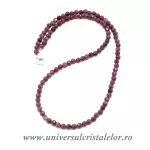 Colier rubin rotund fatetat - 4.4 mm