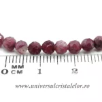 Colier rubin rotund fatetat - 4.4 mm