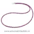 Colier rubin rotund fatetat - 2 mm