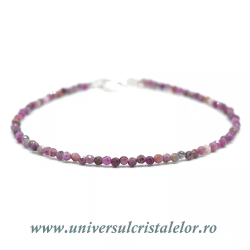 Bratara safir multicolor rotund fatetat - 2 mm Bratara safir multicolor rotund fatetat - 2 mm