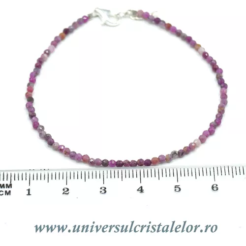 Bratara safir multicolor rotund fatetat - 2 mm Bratara safir multicolor rotund fatetat - 2 mm