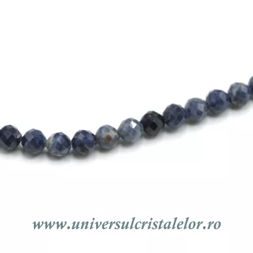 Colier safir rotund fatetat - 4,6 mm Colier safir rotund fatetat - 4,6 mm