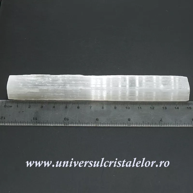 Bagheta Selenit Spirala Dublu Varf Bagheta Selenit Spirala Dublu Varf