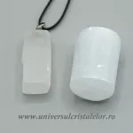Set selenit ( pandantiv plus piatra rulata ) m2 Set selenit ( pandantiv plus piatra rulata ) m2