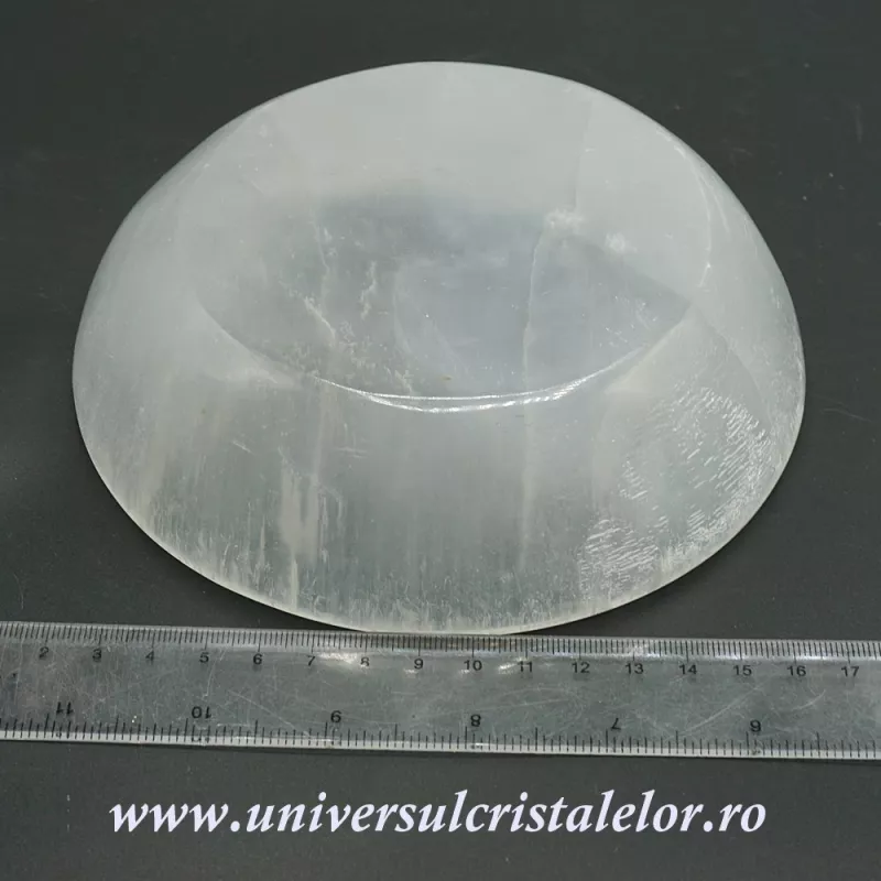 Selenit bol rotund Selenit bol rotund