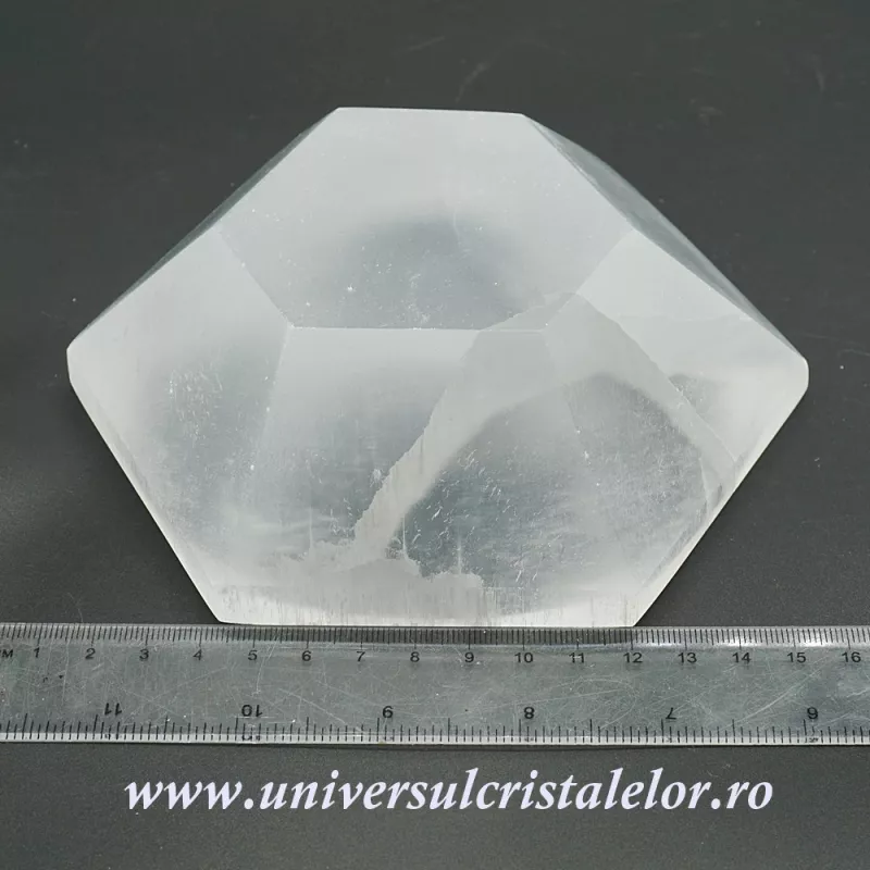 Selenit bol hexagon Selenit bol hexagon