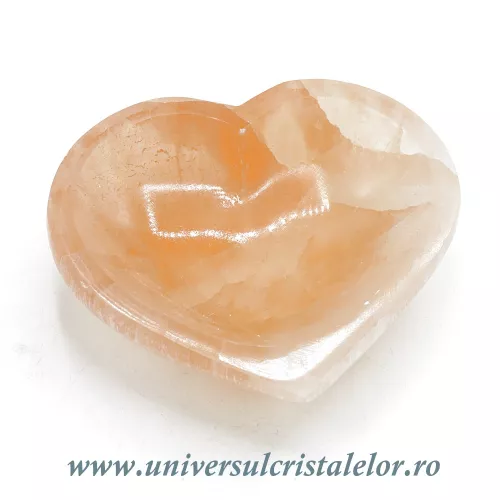 Selenit bol inima orange