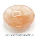 Selenit bol rotund orange Selenit bol rotund orange