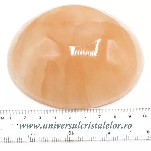 Selenit bol rotund orange