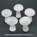 Selenit ciuperca alb 7 cm Selenit ciuperca alb 7 cm