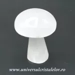 Selenit ciuperca alb 7 cm Selenit ciuperca alb 7 cm
