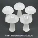 Selenit ciuperca alb 10 cm Selenit ciuperca alb 10 cm