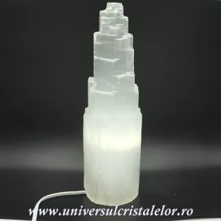 Selenit lampa 30 cm