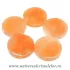 Selenit orange suport rotund