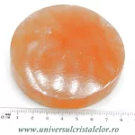Selenit orange suport rotund Selenit orange suport rotund