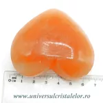 Inima selenit orange Inima selenit orange