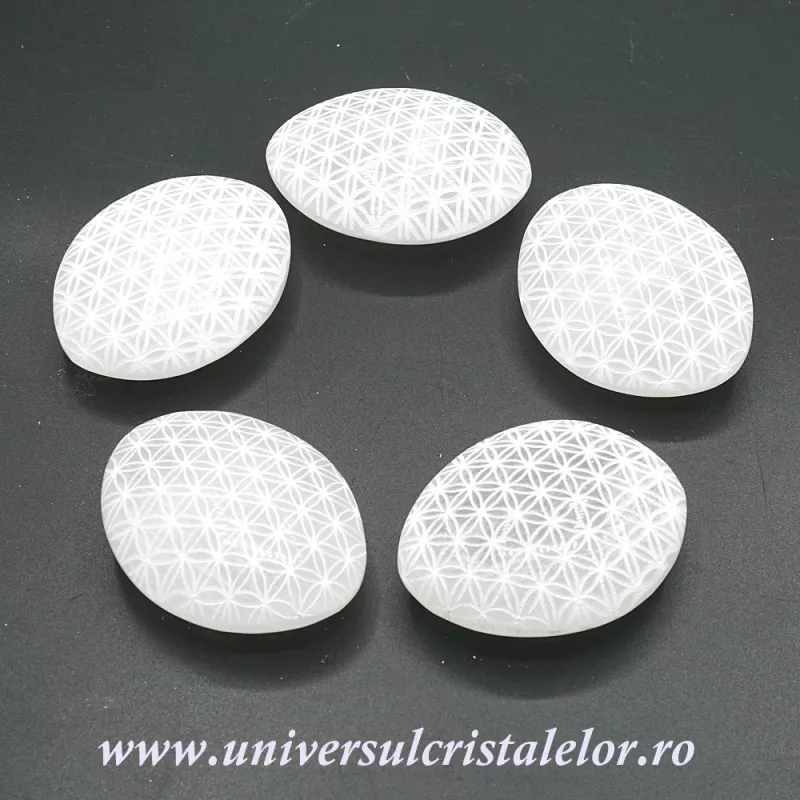 Selenit polisat floarea vietii Selenit polisat floarea vietii