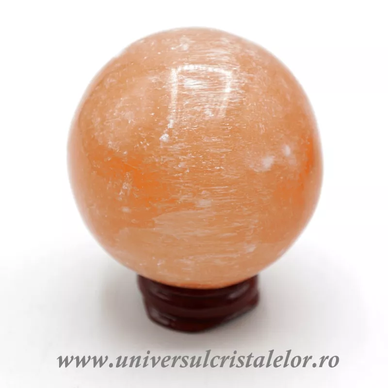 Sfera selenit orange