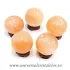 Sfera selenit orange 4 cm