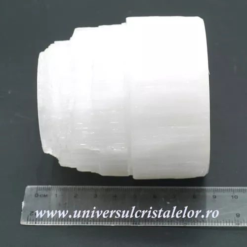 Suport lumanare selenit