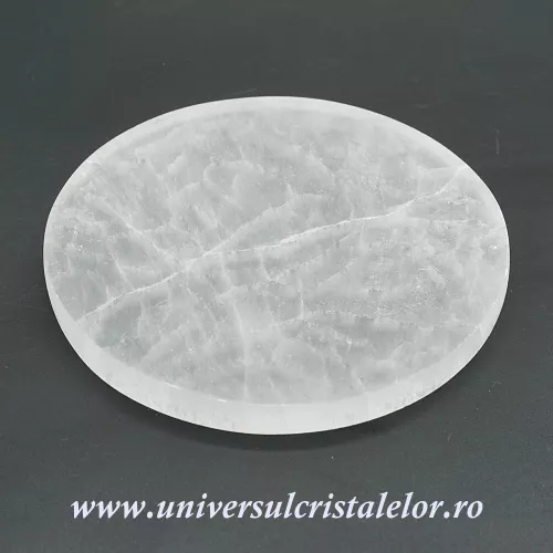 Selenit suport rotund 15 cm Selenit suport rotund 15 cm