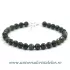 Bratara serafinit rotund fatetat - 6mm