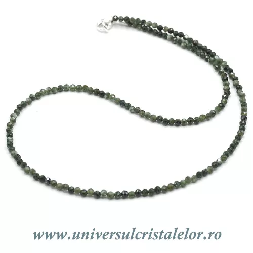 Colier serafinit rotund fatetat - 2,8mm Colier serafinit rotund fatetat - 2,8mm