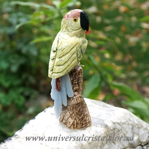 Figurina Papagal unicat m01