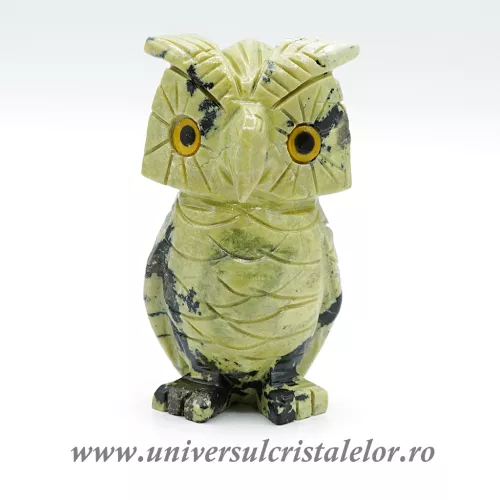 Figurina serpentin bufnita m2