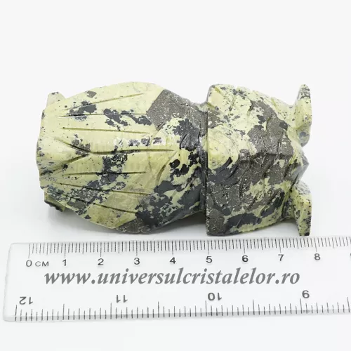 Figurina serpentin bufnita m3