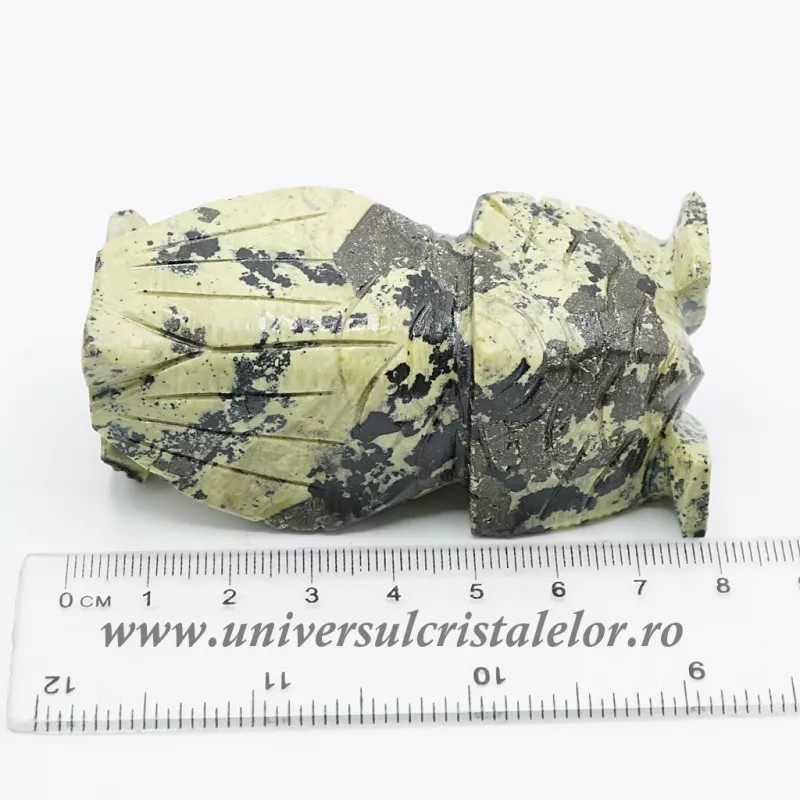 Figurina serpentin bufnita m3