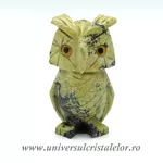 Figurina serpentin bufnita c2