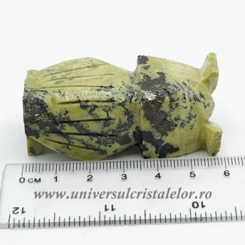 Figurina serpentin bufnita c2