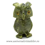 Figurina serpentin bufnita c3