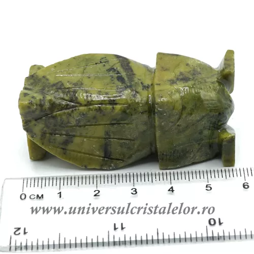 Figurina serpentin bufnita c4