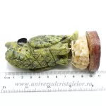 Figurina serpentin bufnita c9