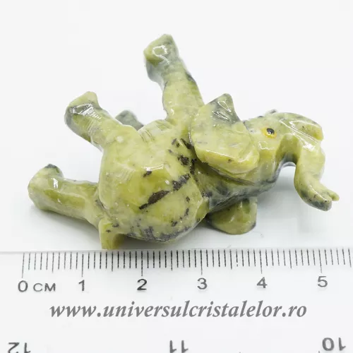 Figurina serpentin elefant