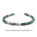 Bratara smarald cub fatetat - 4,5 mm