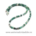 Colier smarald cub fatetat 4,5 mm