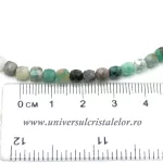 Colier smarald cub fatetat 4,5 mm
