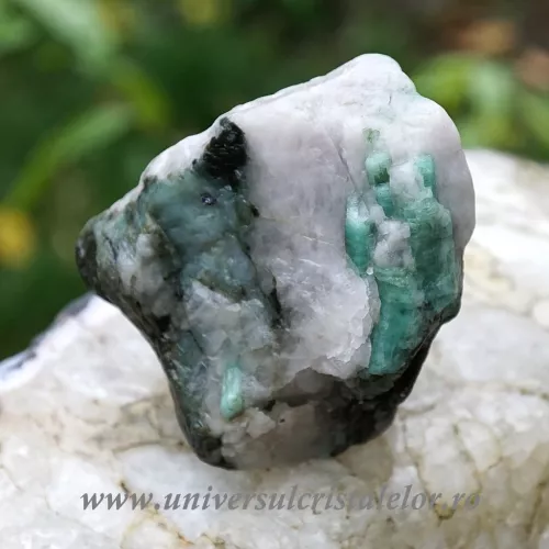 Smarald mineral unicat m02