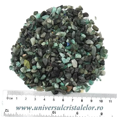 Pietre chips smarald
