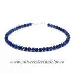 Bratara sodalit rotund fatetat 3,4 mm